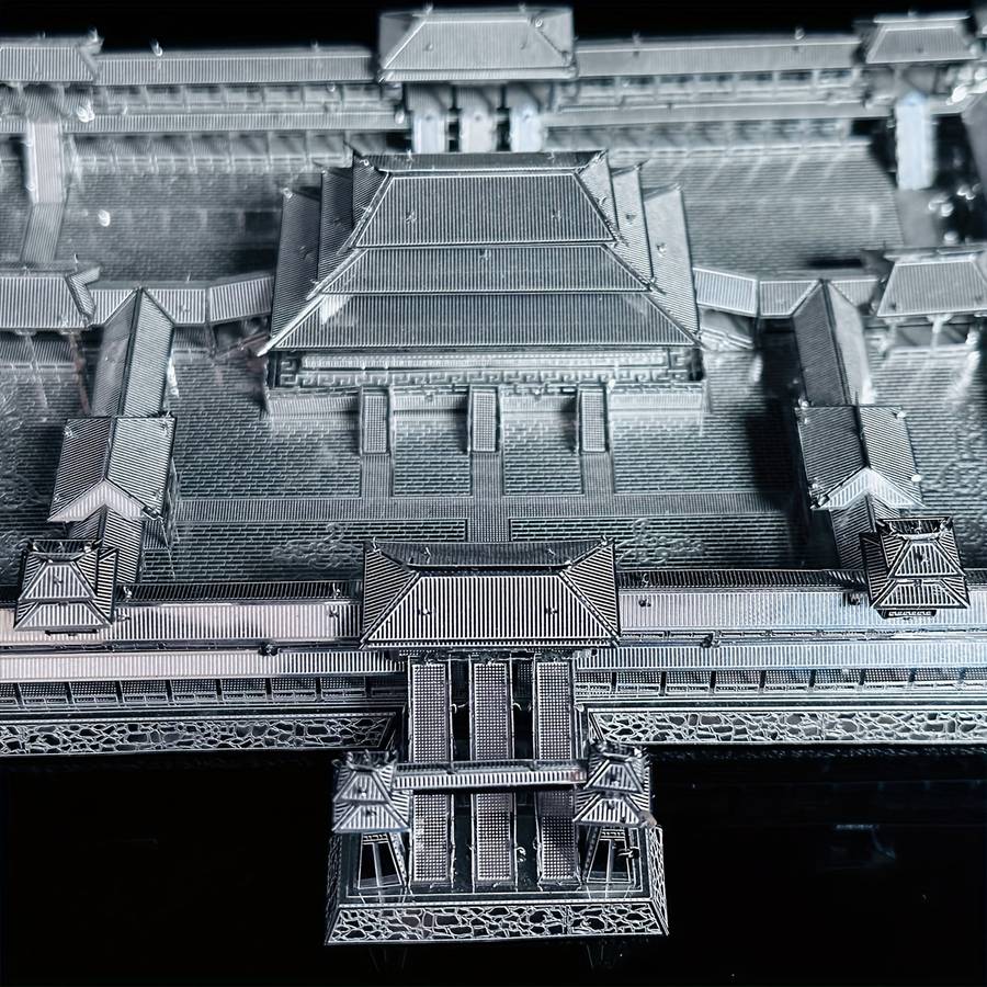 Building Toy Architectural Model Toy Set Style Palace