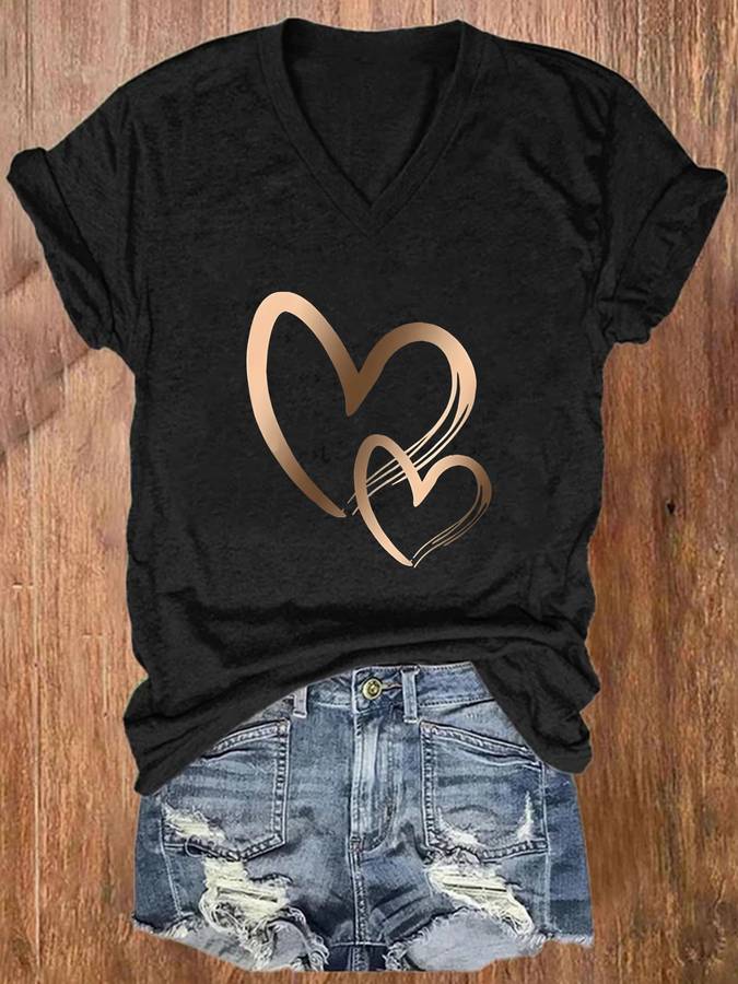 Womens T Shirt Color Black White Black Size3Xl