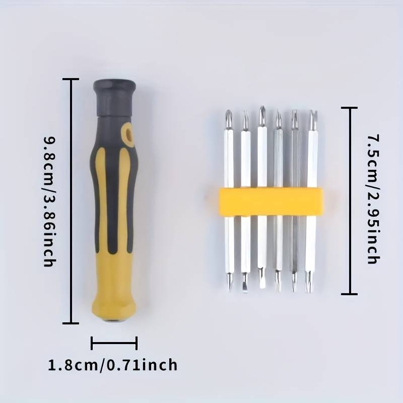 Screwdriver Bit Tool Set Items 15.24 Cm 1