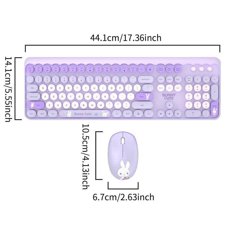 Keyboard Color Pink Mix