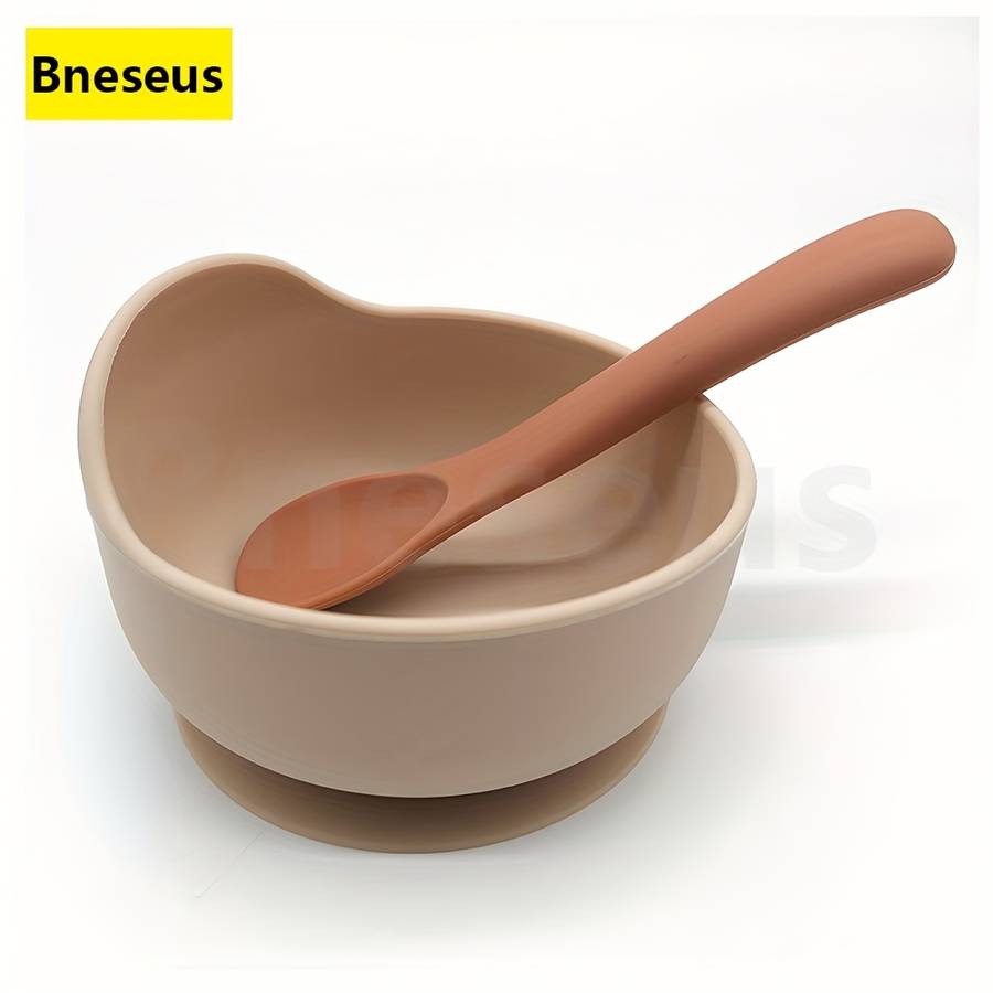Baby Food Bowl Color Beigepeach