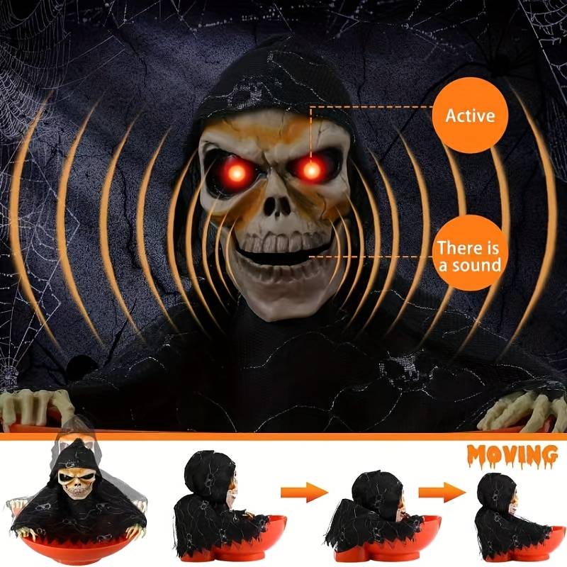 Halloween Decorations Items Candy Plate C