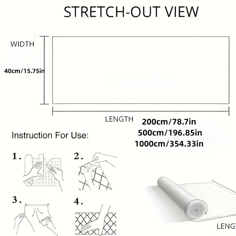 Self Adhesive Floor Stickers Csl513 40Cm*500Cm 15.75In*196.85In