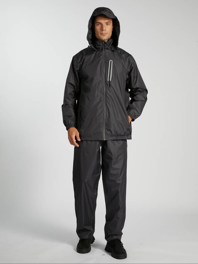 Raincoat Grey Size M