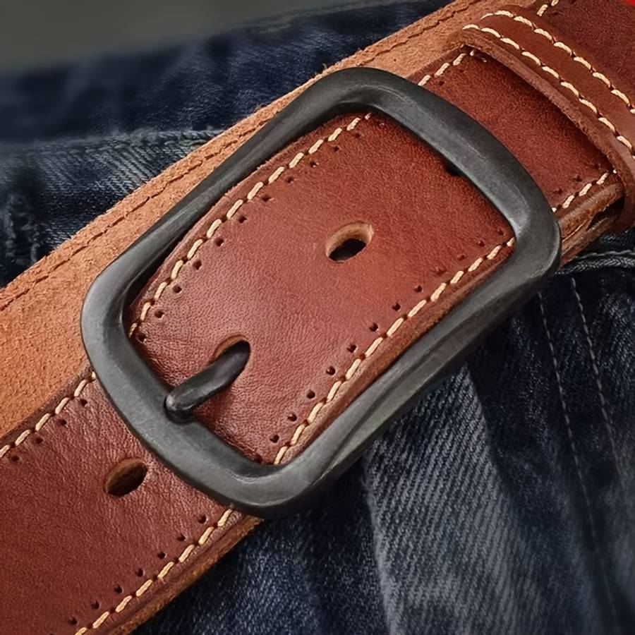 Belt Color Coffee 1.5 Size 110Cm 36