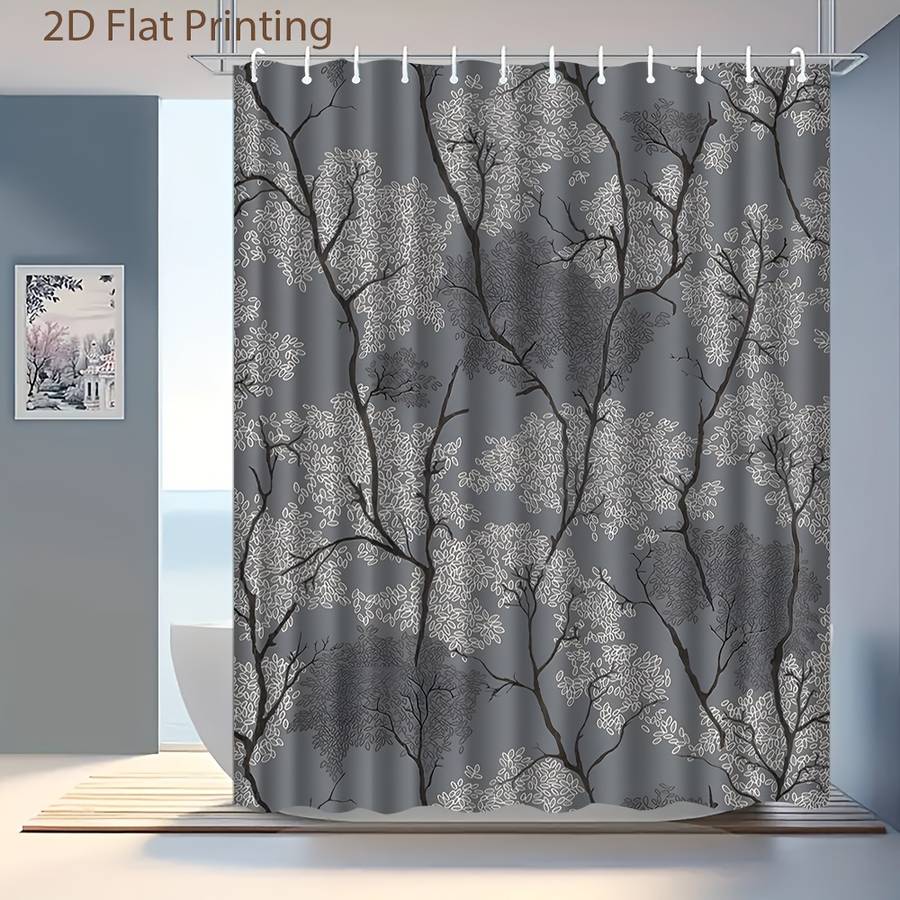 Waterproof Shower Curtain Color Polychrome Size 120X180 119.99Cm*180.01Cm
