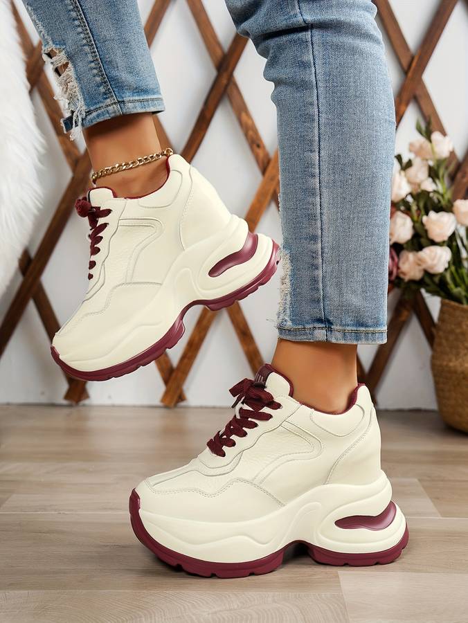 Women S Sneakers Color White And Black Sizeuk 3