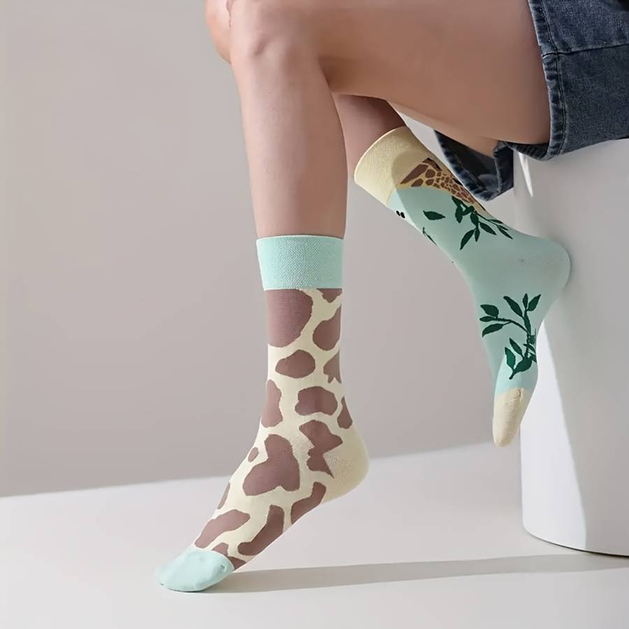 Women S Socks Color Mixed Color Pair Size Onesize