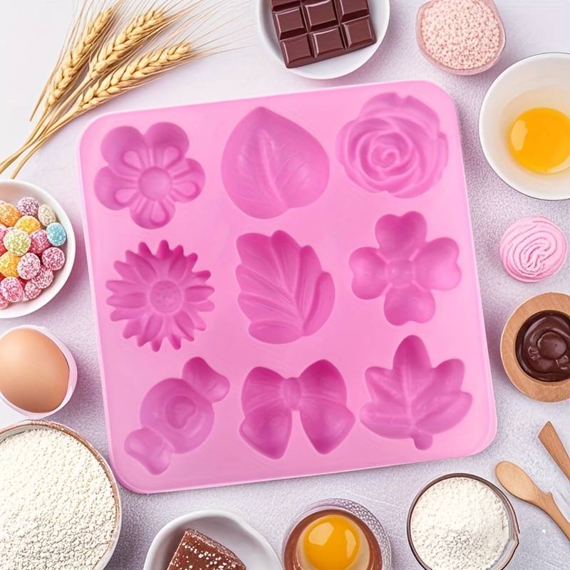 Suitable For Baking Molds Color Pink