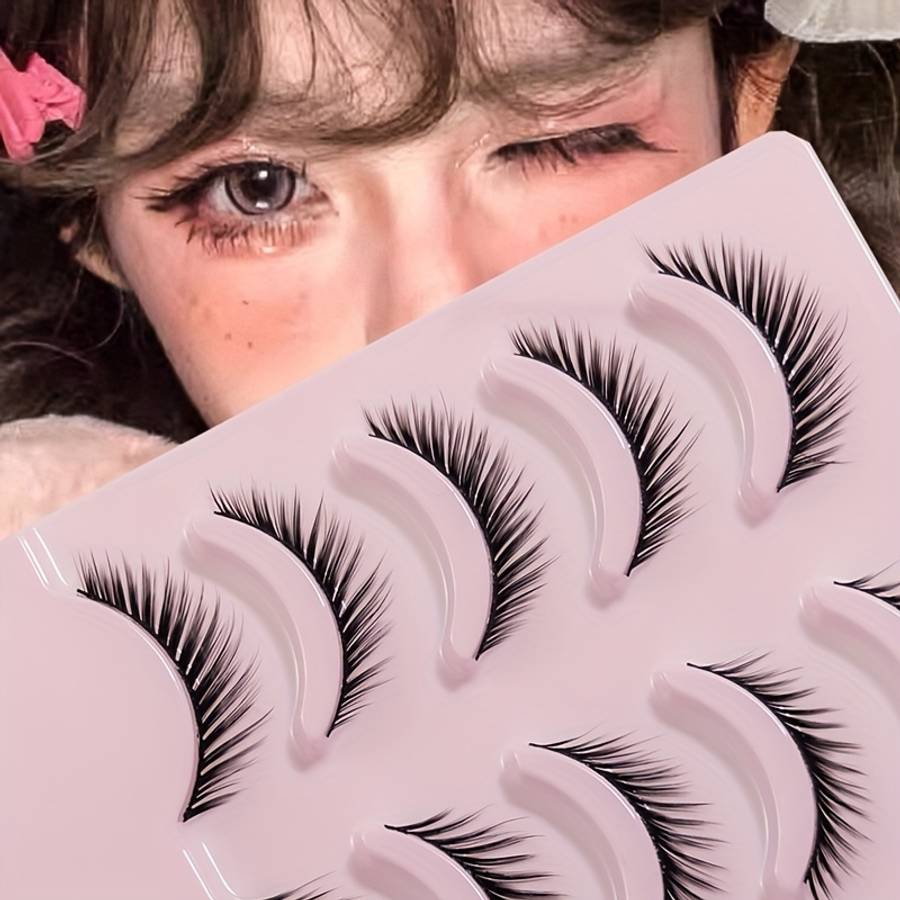 False Eyelashes Color Black 5
