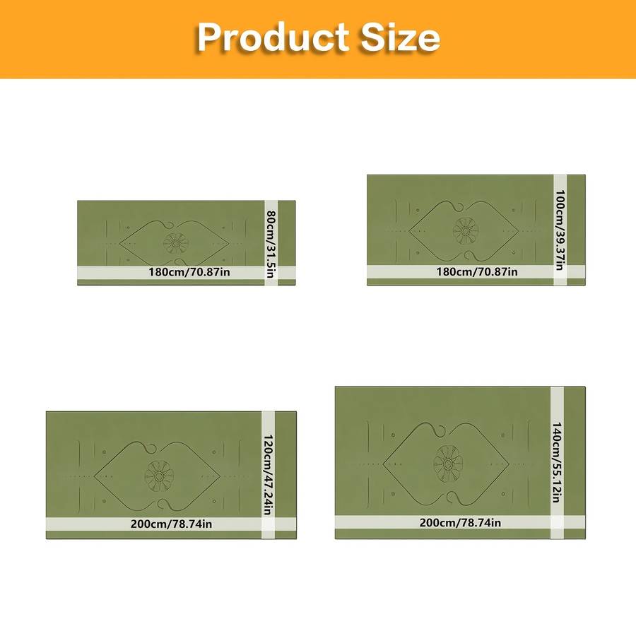 Yoga Mat 120*200Cm 47.24*78.74In