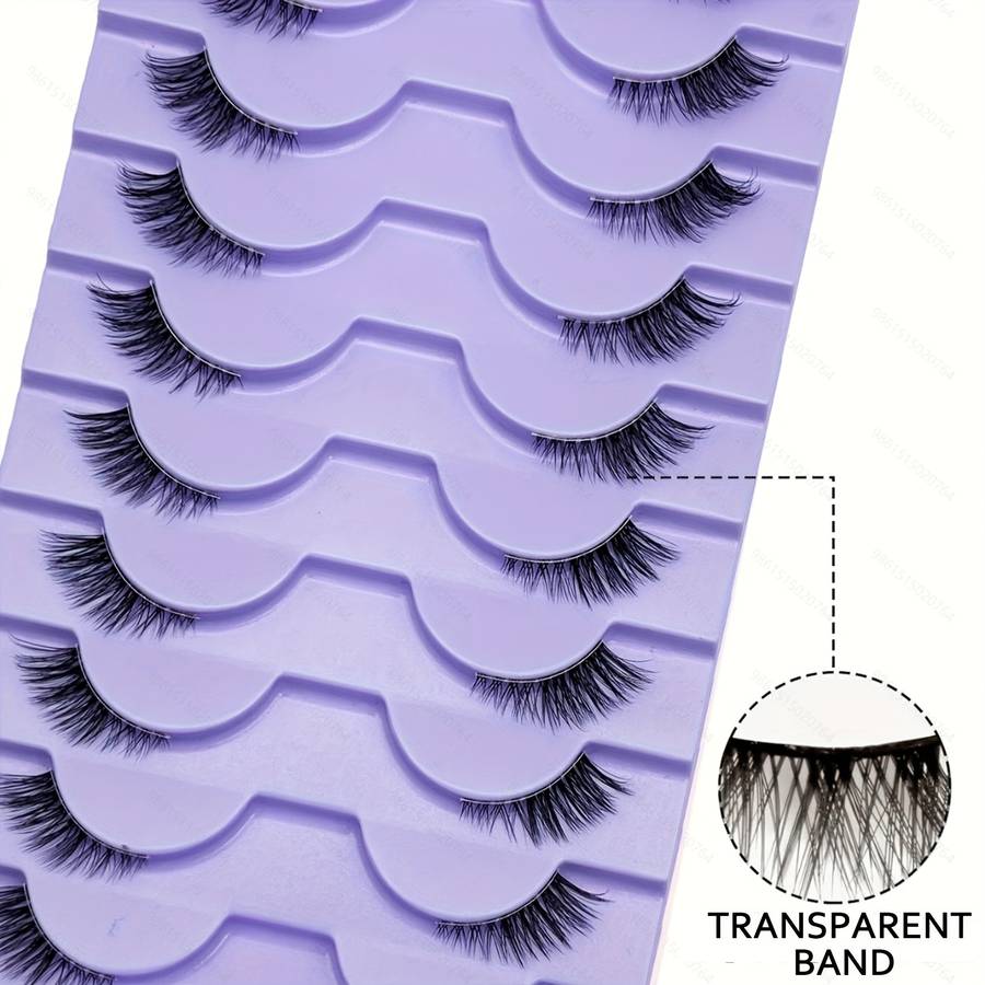 False Eyelashes Model Yh 801 5 White