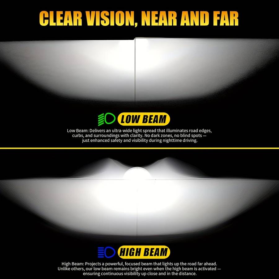 Car Lights Model Lefthanded Driving
