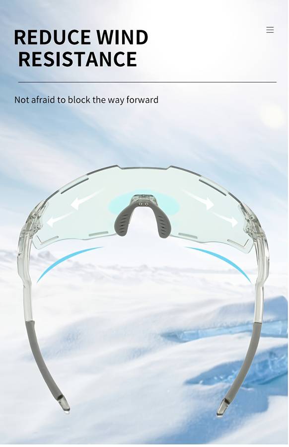 Cycling Glasses Color Blue Change To A5