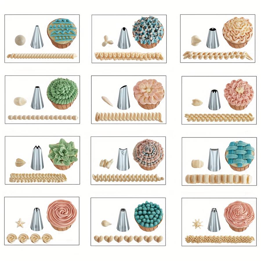 Professional Cake Decorating Head Color Blue
