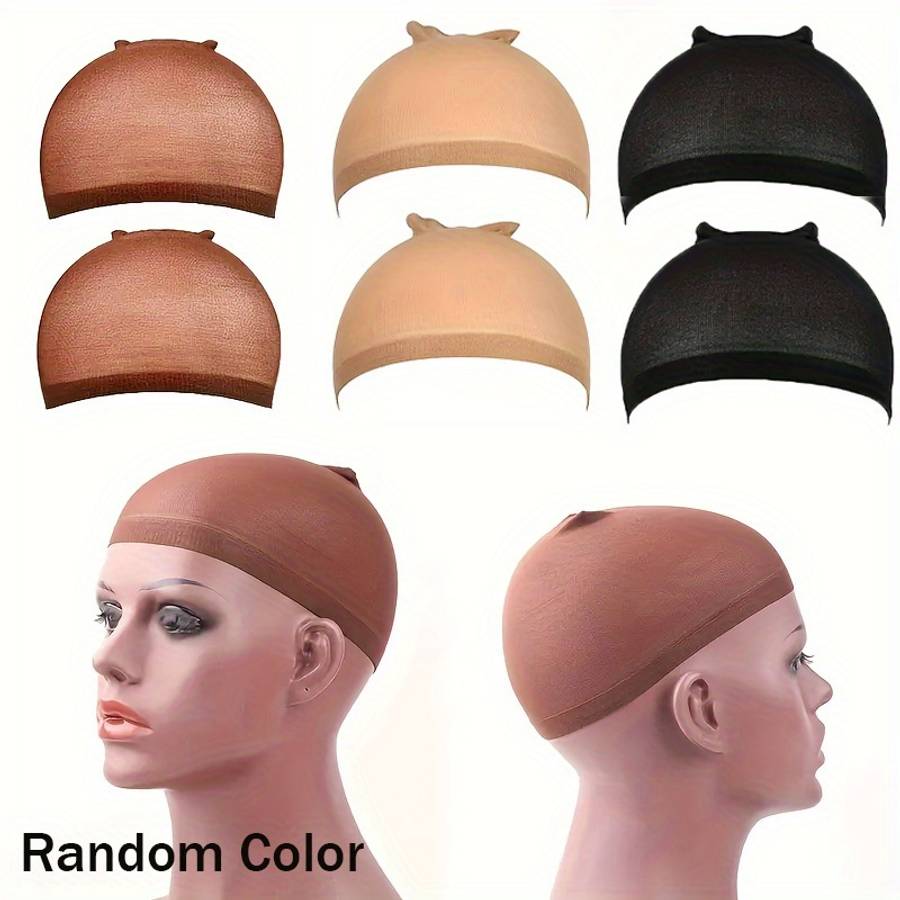 Wig Cap (3-Pack) Mens Wigs Hair Length 25.4Cm