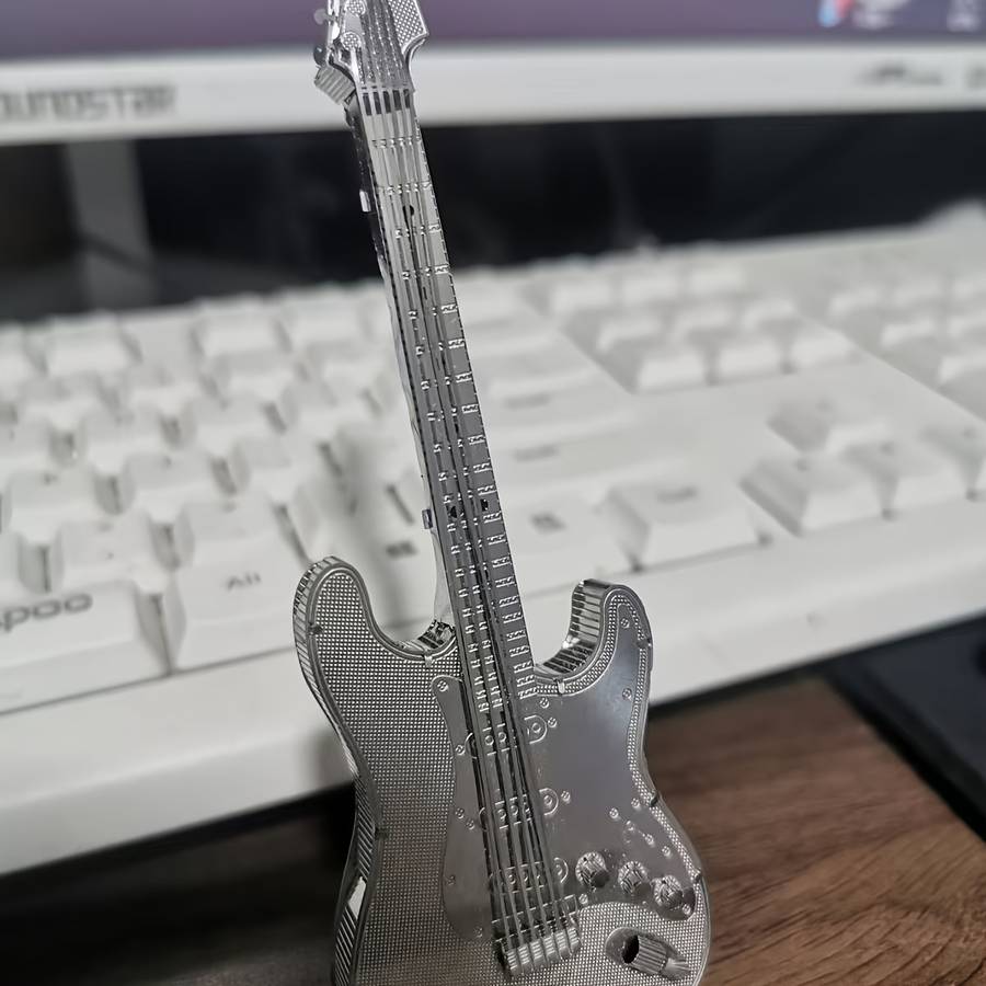 3D Puzzle Musical Instrument Model Style Guitar