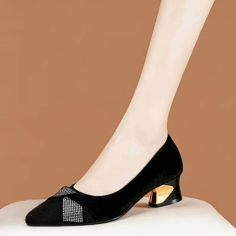 Women S High Heels Color Black Sizeuk 4