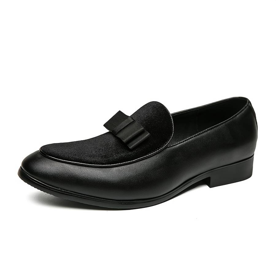Mens Leather Shoes Color Black Sizeuk 11