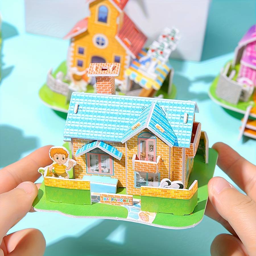 Building Toy Architectural Model Toy Set Quantity 12Pcs