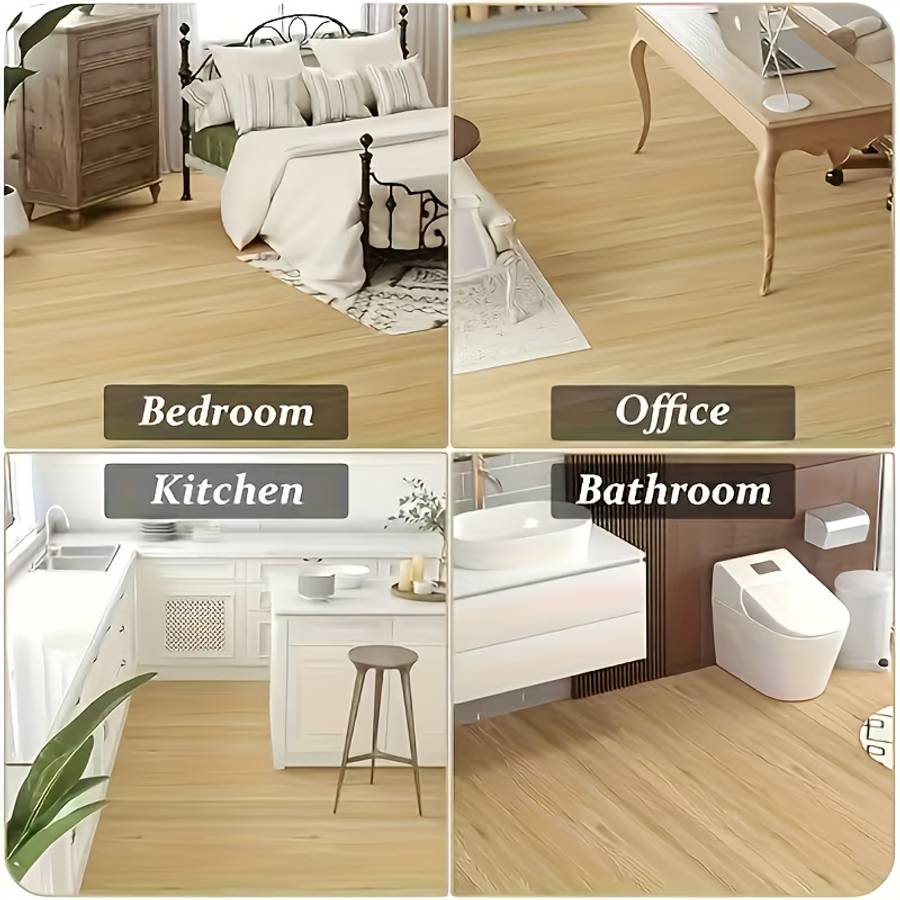 Self Adhesive Floor Stickers M5 5 Rolls 40.01Cm*118.In