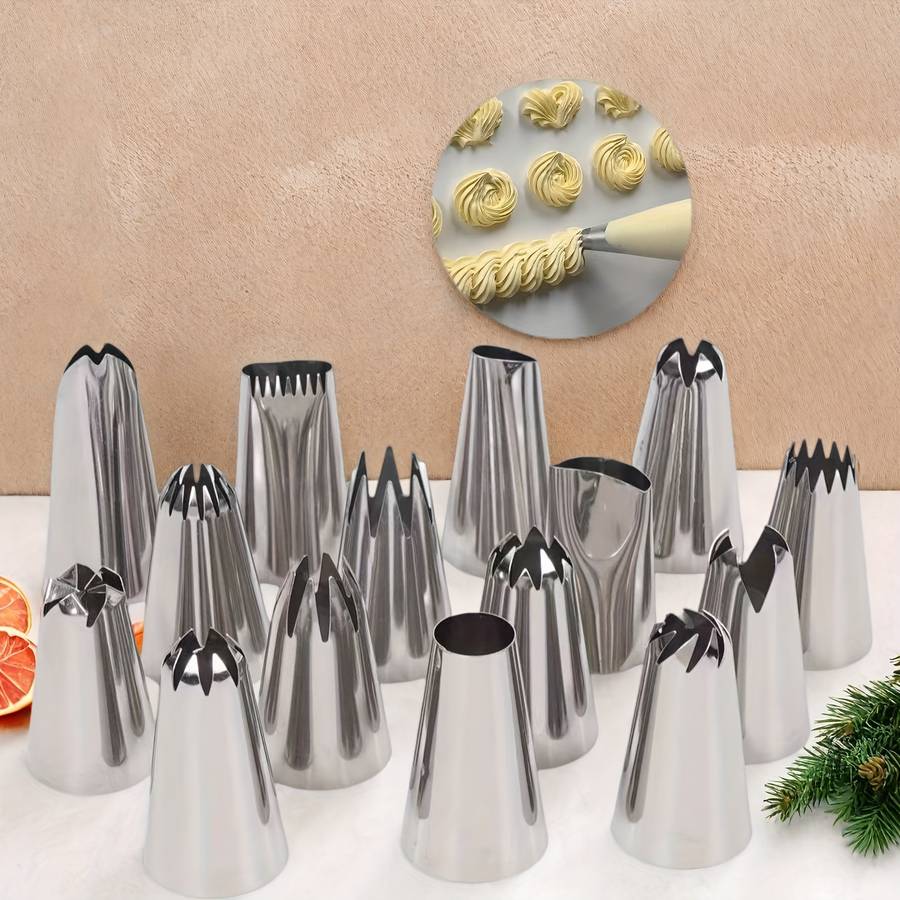 Professional Cake Decorating Head Quantity 15Pcs