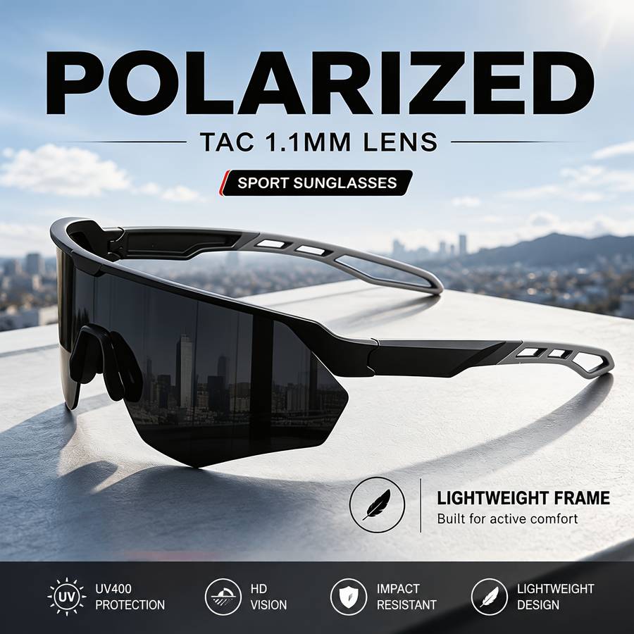 Cycling Glasses Color C8 Through Red