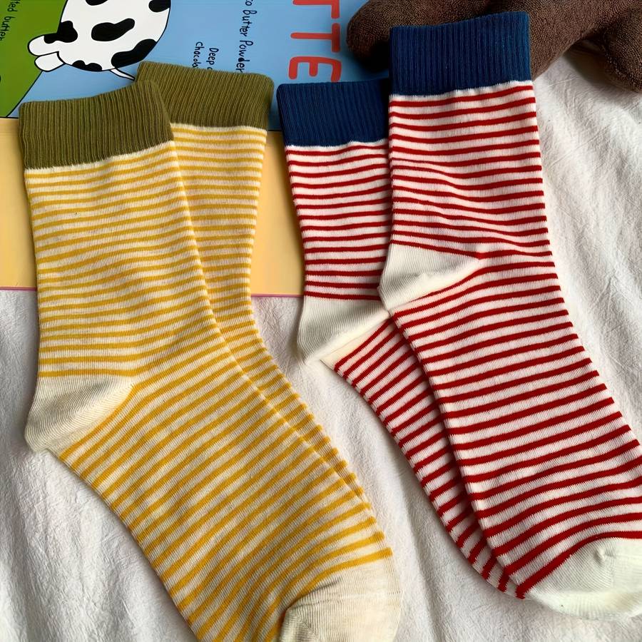 Women S Socks Color 4Pairs Mixed Colors Size Onesize