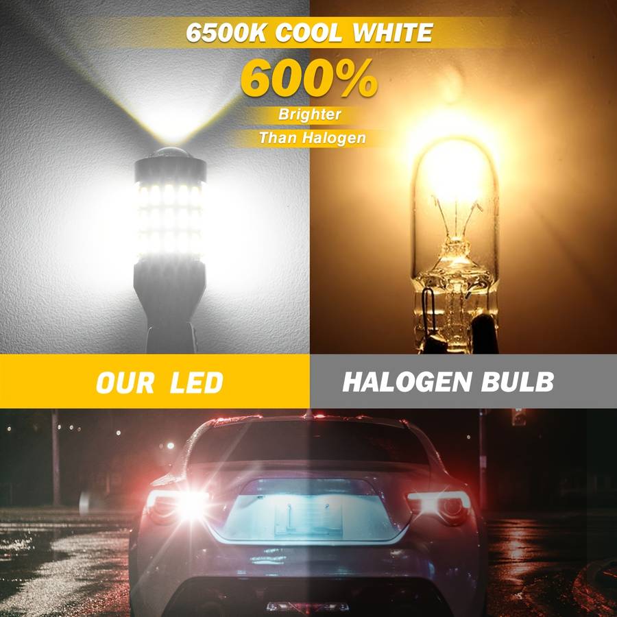 Car Lights Color White