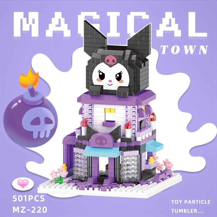 Building Toy Architectural Model Toy Set Items Street View Magic House