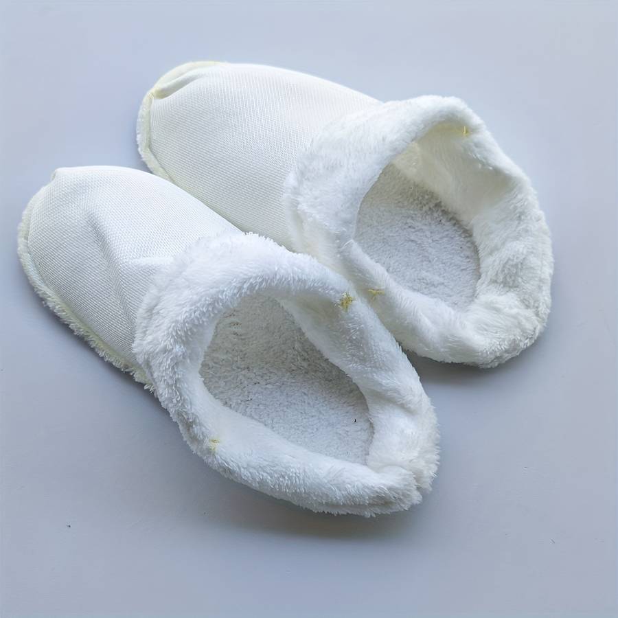 Cotton Slippers Color White Size38-39