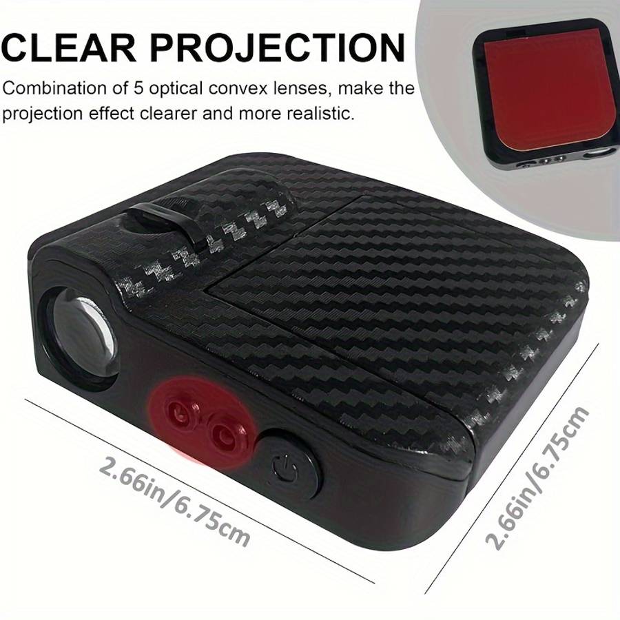 2pcs LED Car Door Projector Lights Energy-Efficient No-Drill Installation Welcome
