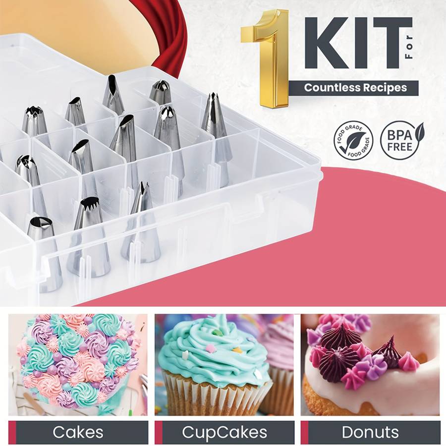 Professional Cake Decorating Head Color Blue