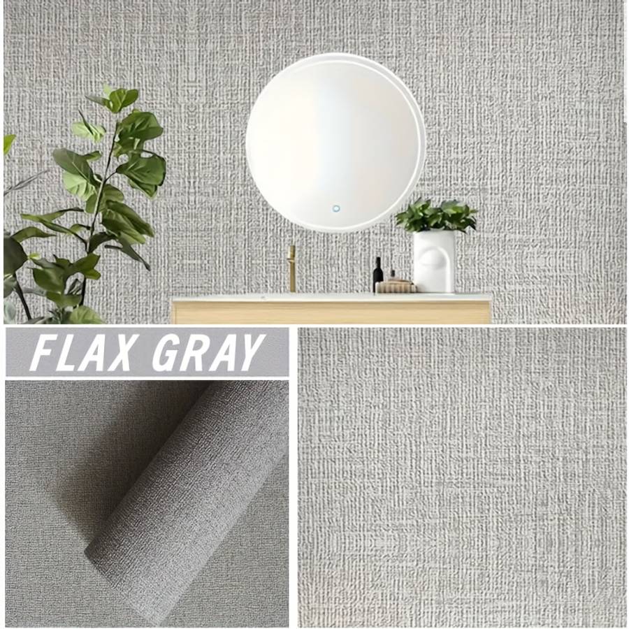 20PCS Vintage Removable Wood Grain Wallpaper Self Adhesive Vinyl Panels Home