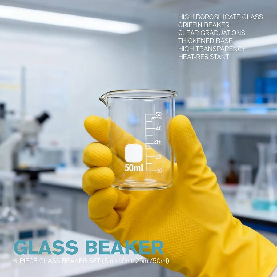 Measuring Cup Items Hightemperature Laboratory Measuring Cup 4Pcs5Ml10Ml25Ml50Ml