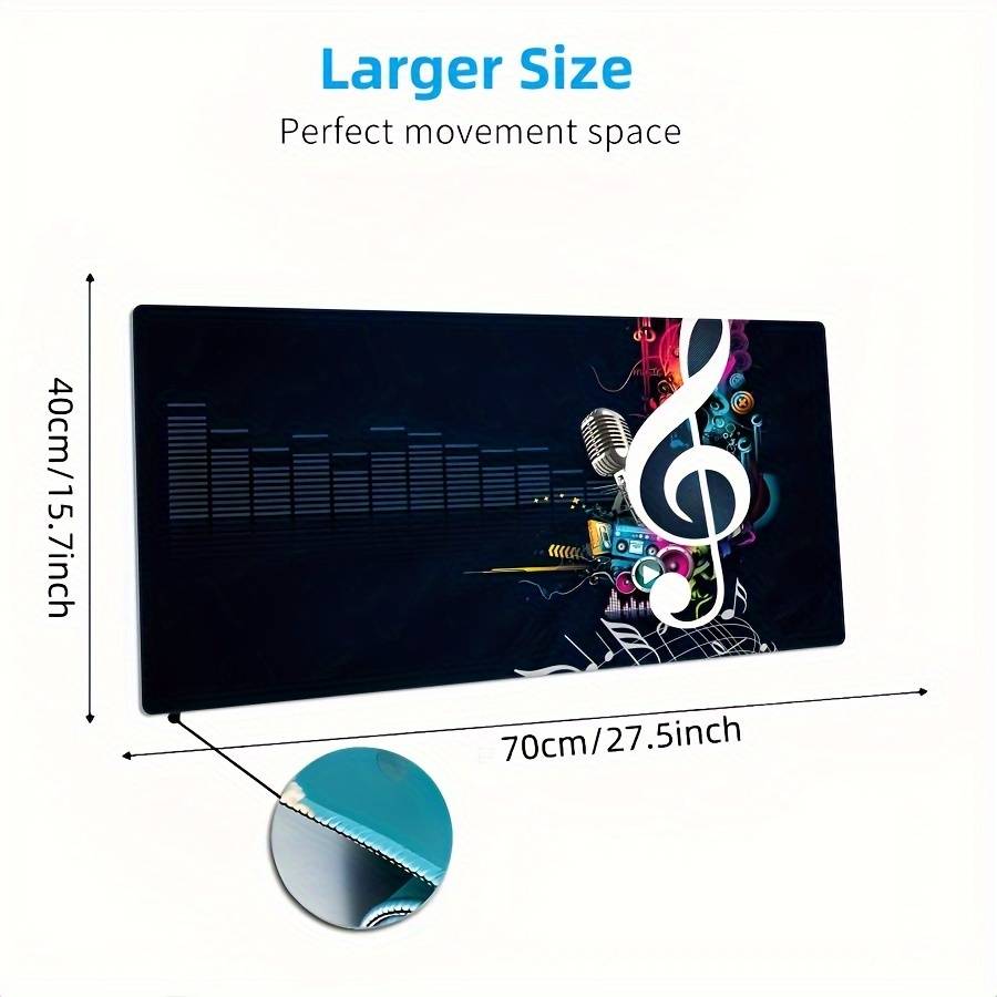 Mouse Pad Size 31.4x11.8Inch