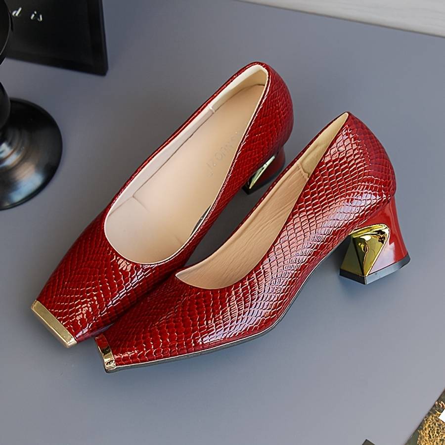 Women S High Heels Color Red Sizeuk 6