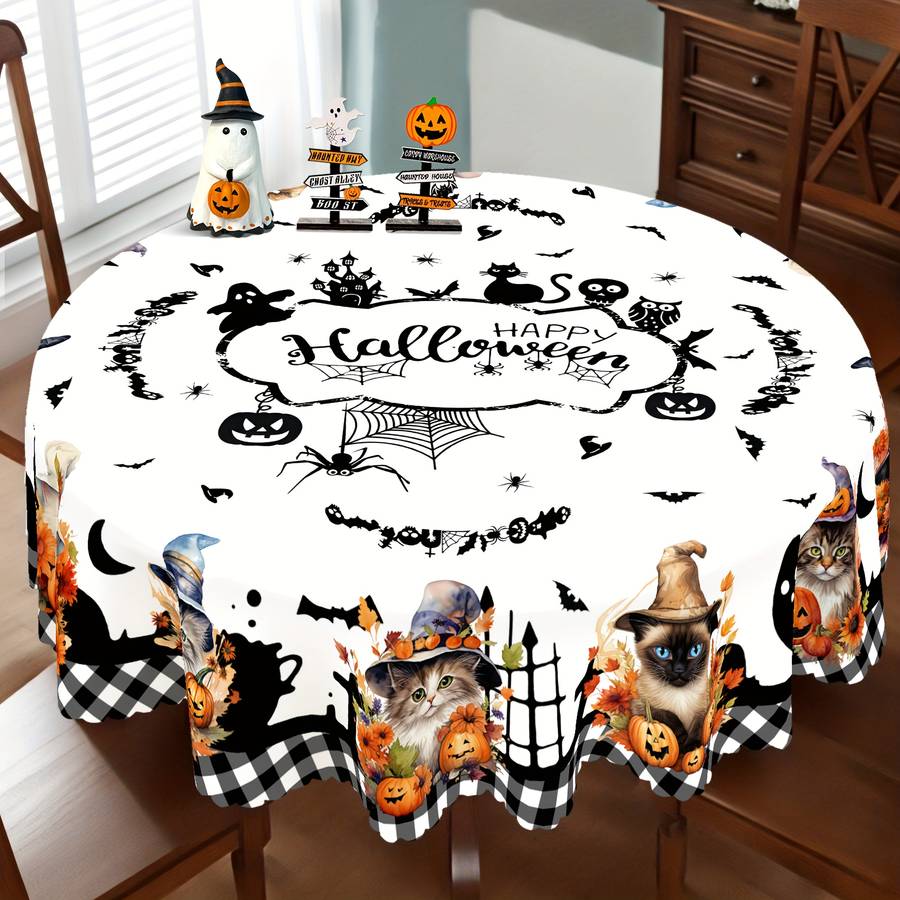 Halloween tablecloth decoration size Rectangle 60x120in or 150x305cm