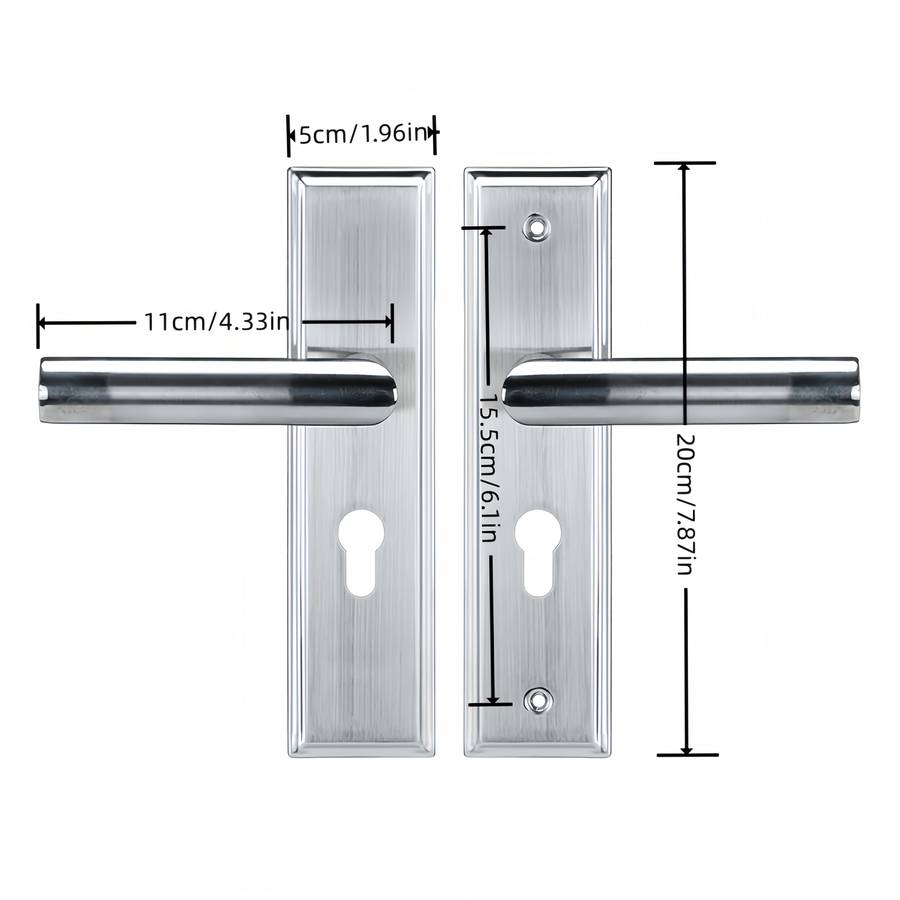 Lock Color C Bronze Core  Add   Stainless Steel Panel
