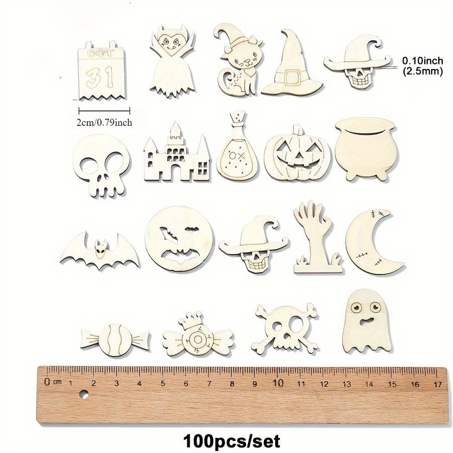Halloween Decorations Quantity 100Pcs