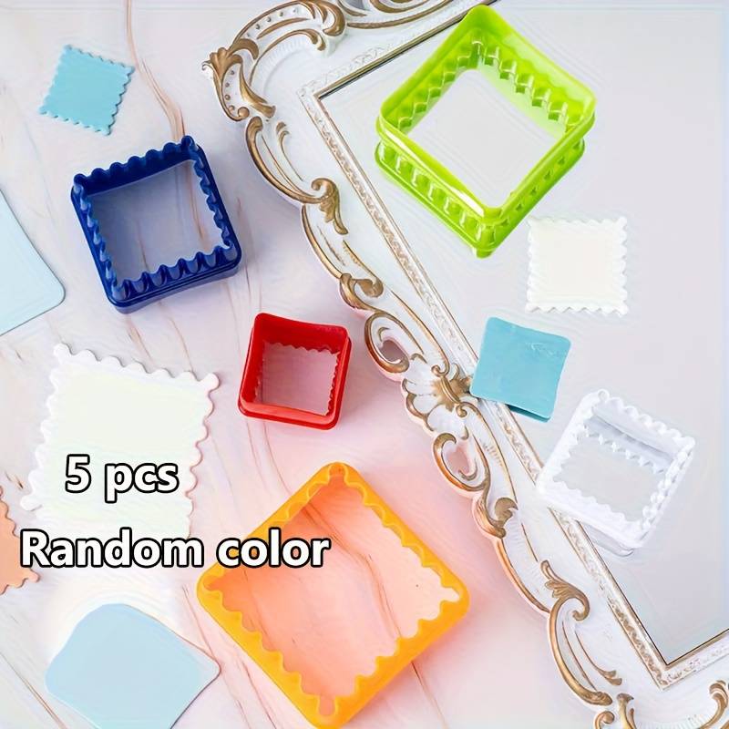 Suitable For Baking Molds Style Wave Squarex5