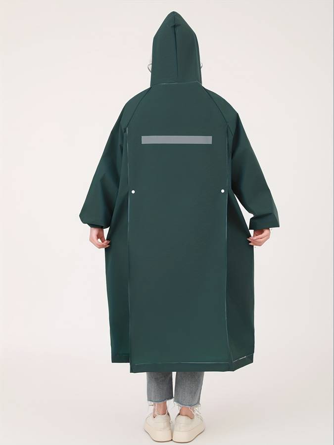 Raincoat White Size Asian L