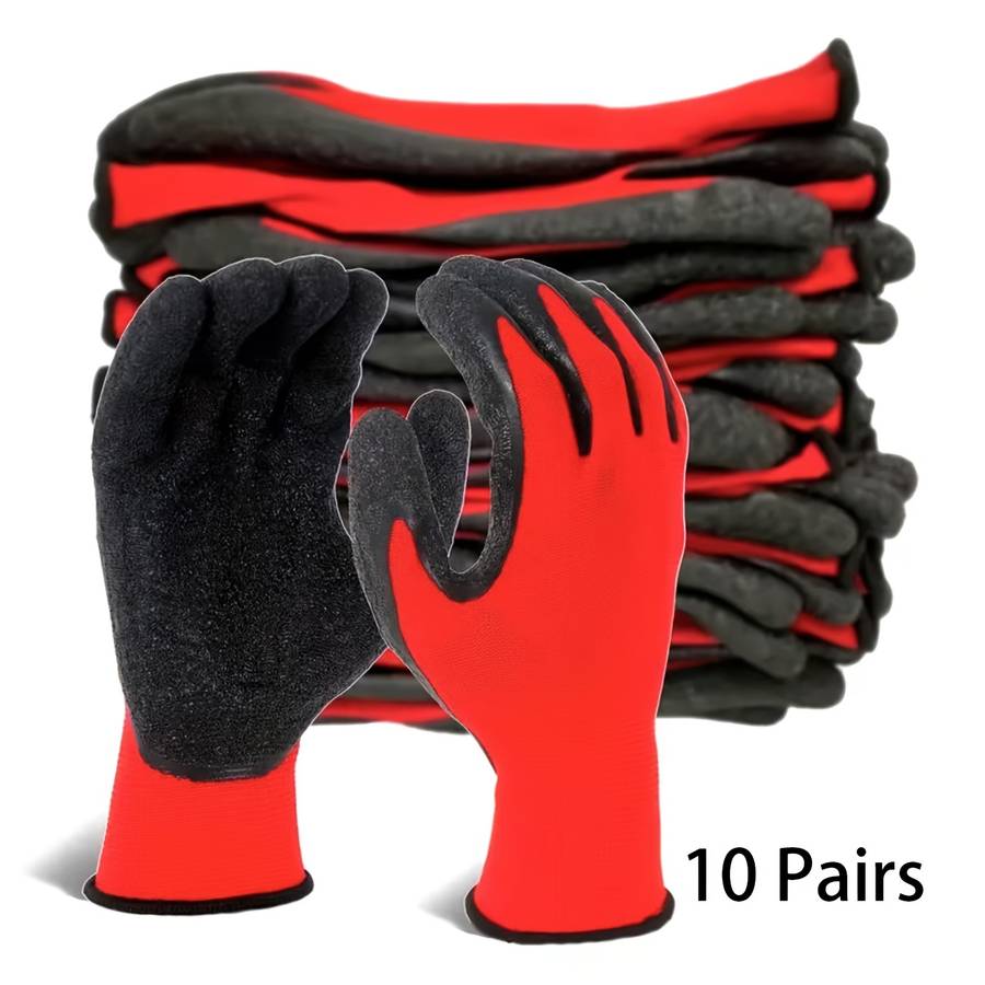 Work Gloves Size L Quantity 10 Pairs