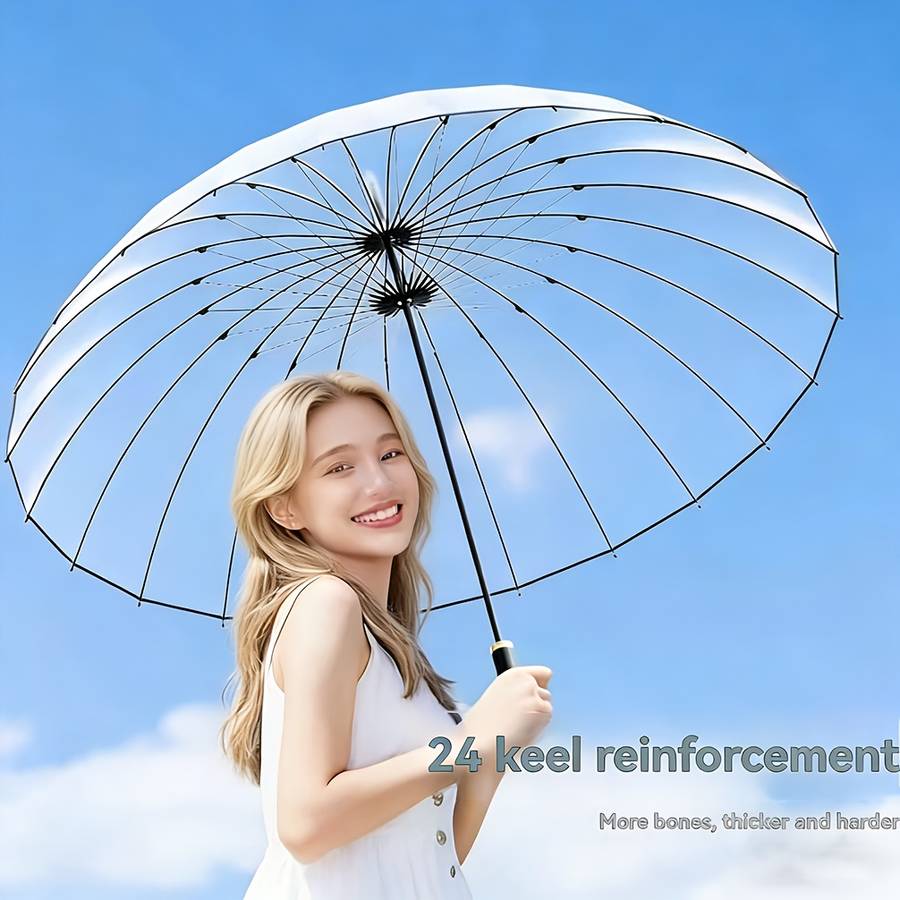 Umbrella Items 24Rib Pvc Umbrella