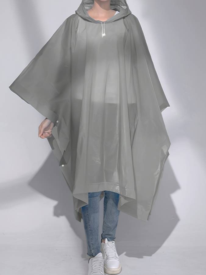 Raincoat Dark Gray Size Onesize