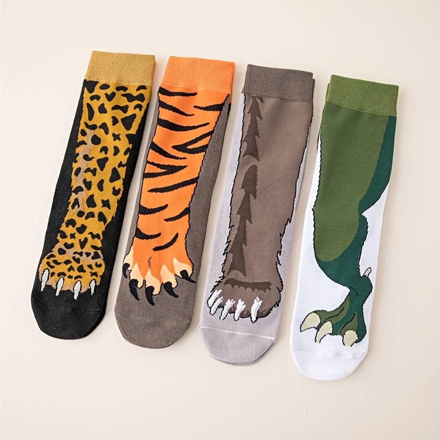 Women S Socks Color 1 Pair Of Bear Claws Size Onesize