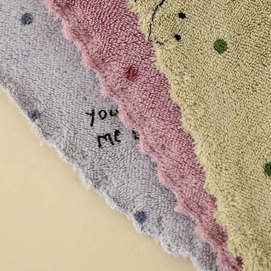 Towel Color 5Piece Mixed Color Bear Set