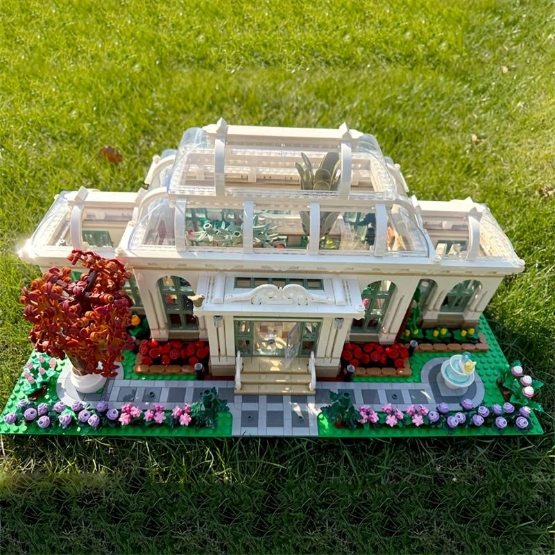 Building Toy Architectural Model Toy Set Style Botanical Garden