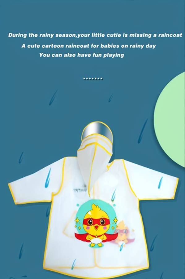 Raincoat White Size M