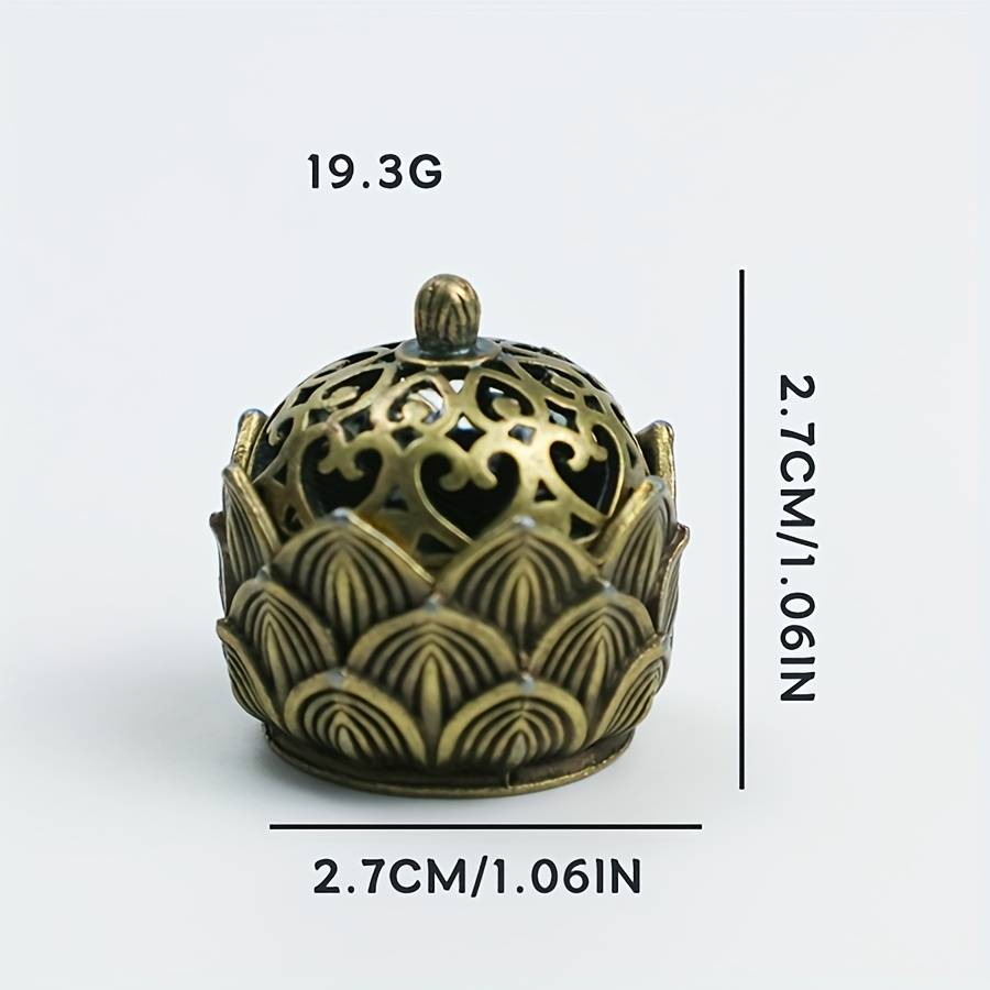 Incense Burner Color  Zen Smoke Passing Through Lotus Incense Burner
